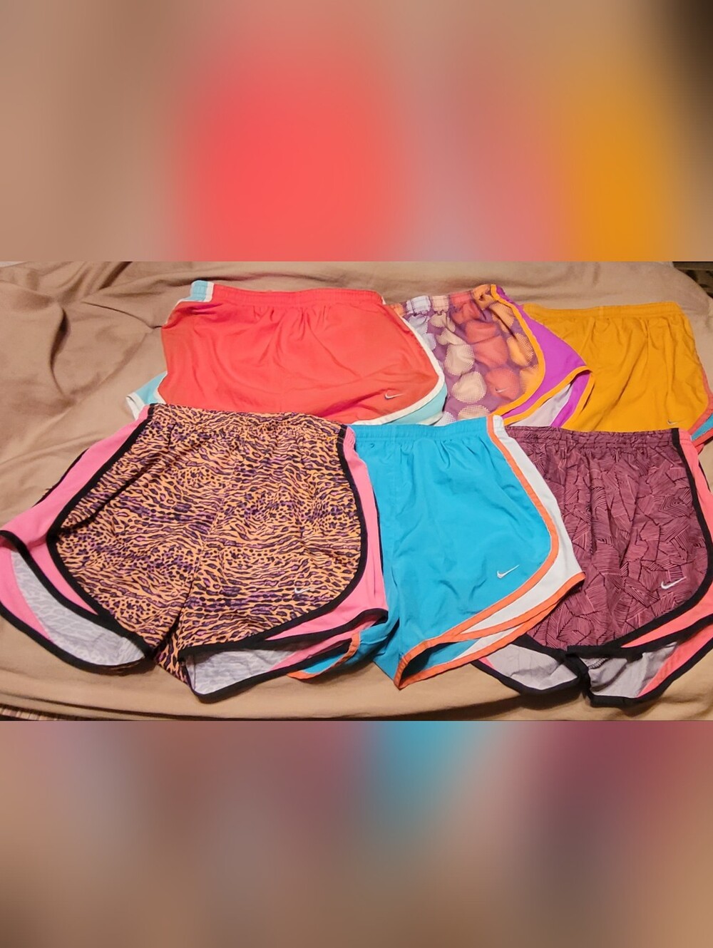 Bundle 6 Pairs Nike Dri-Fit Shorts Size Small